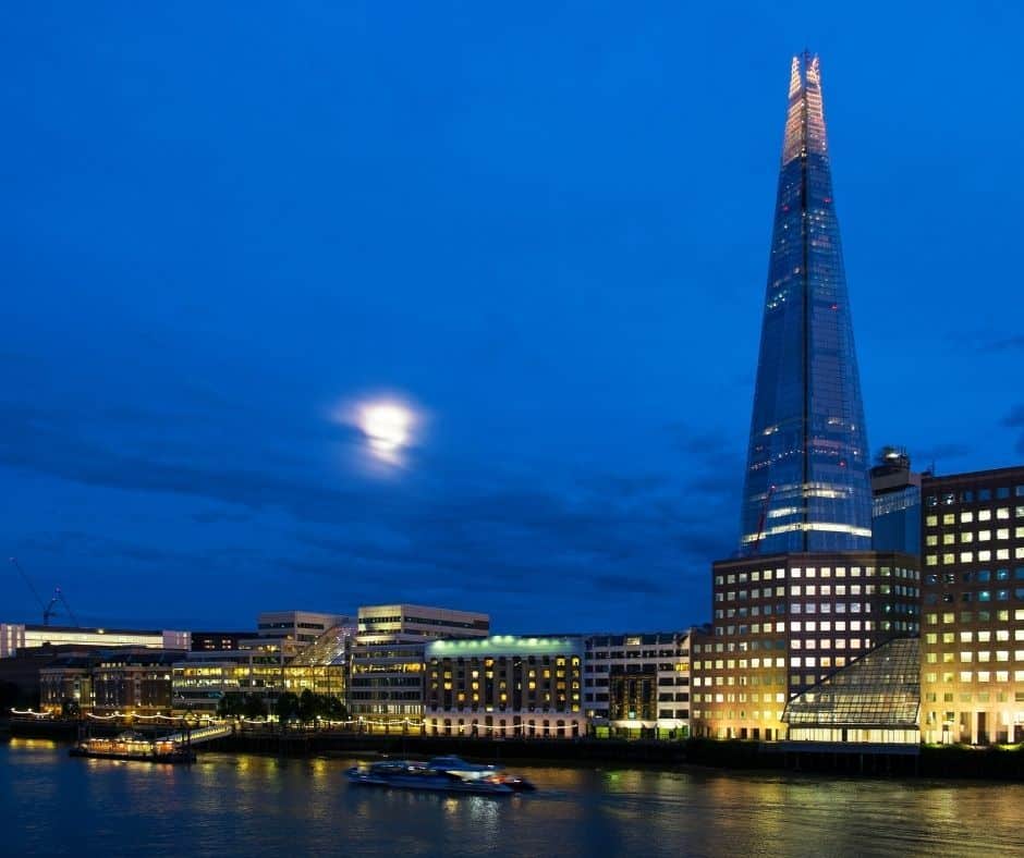 el shard luces london bridge