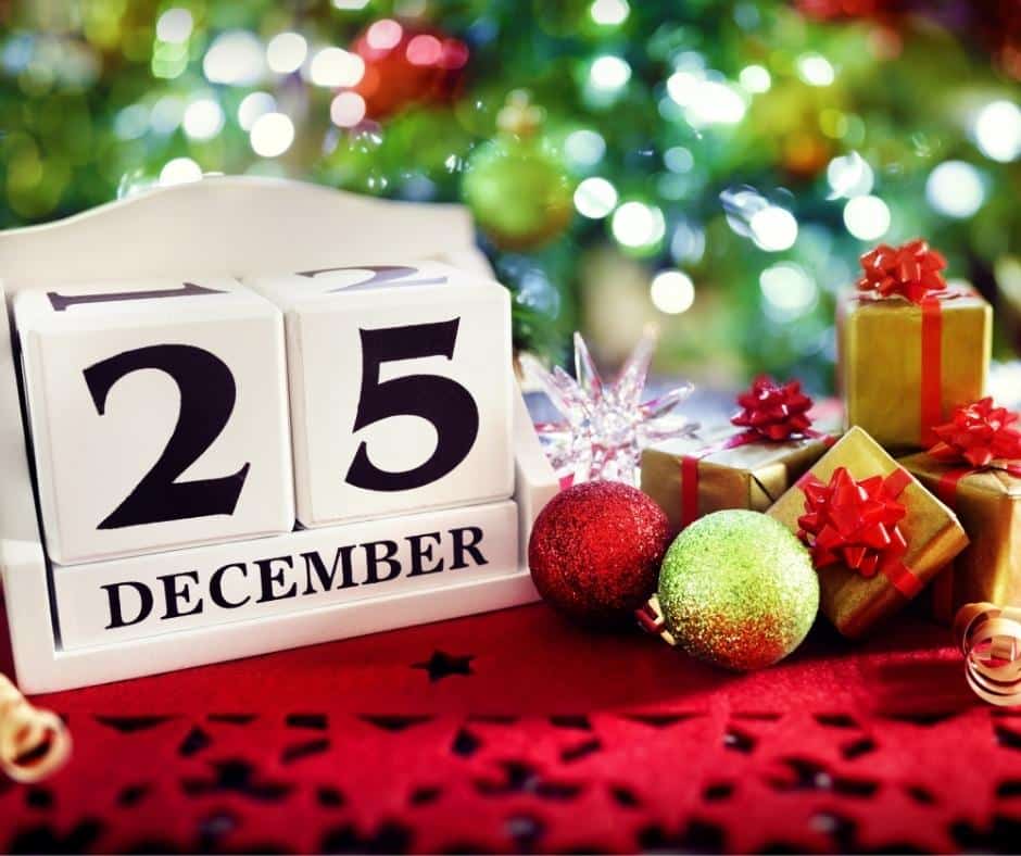 25 de diciembre Inglaterra