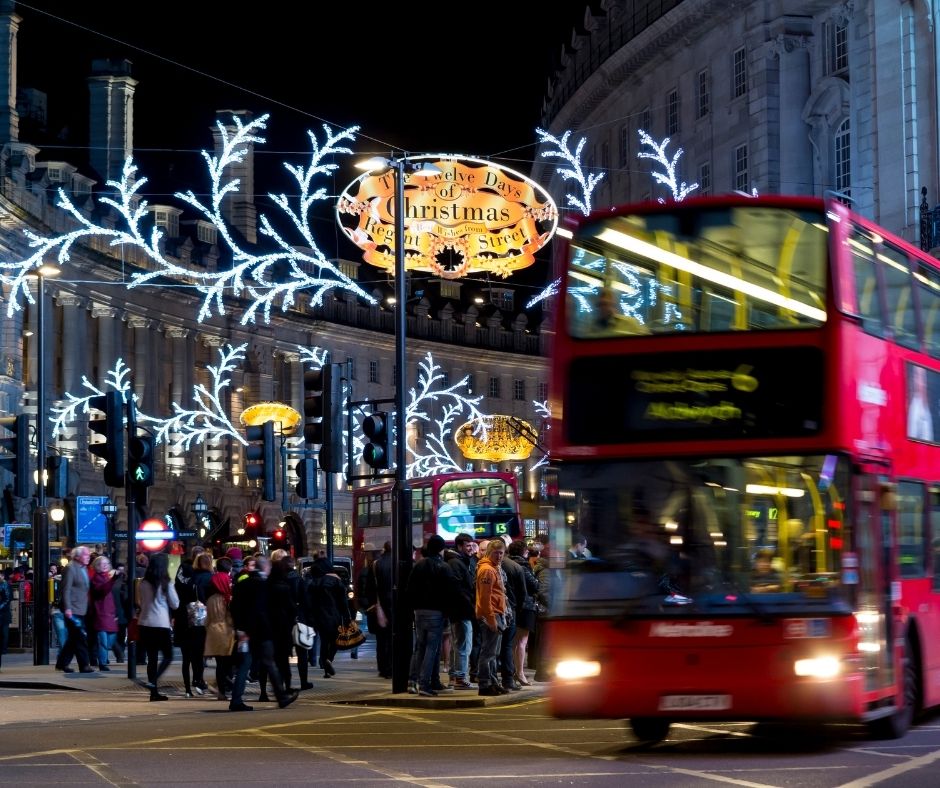 Oxford Street Navidad Londres