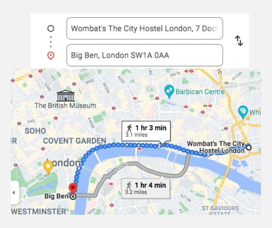 Wombat’s hostal recomendado londres