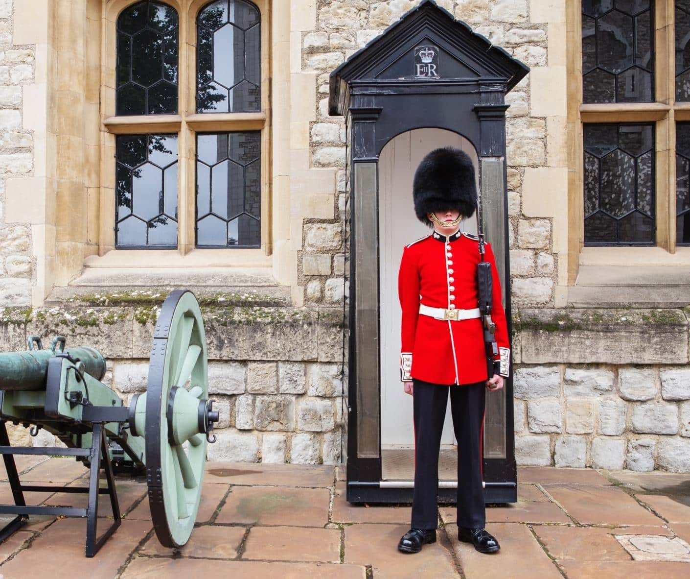 Guardias reales Palacio de Buckingham Londres