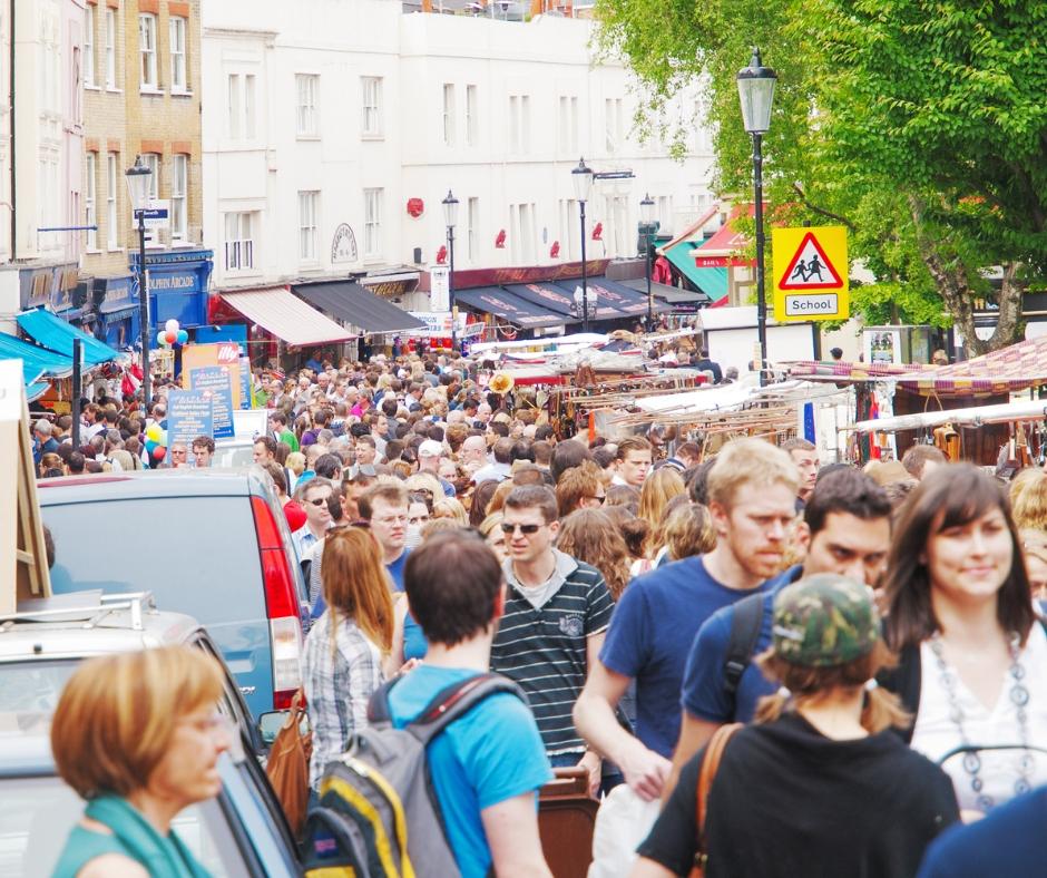 Portobello Market – Notting Hill – Londres