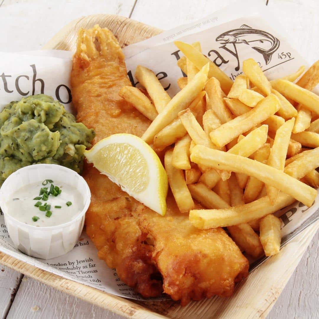 Fish and Chips – Delicioso plato de Fish and Chips en Londres