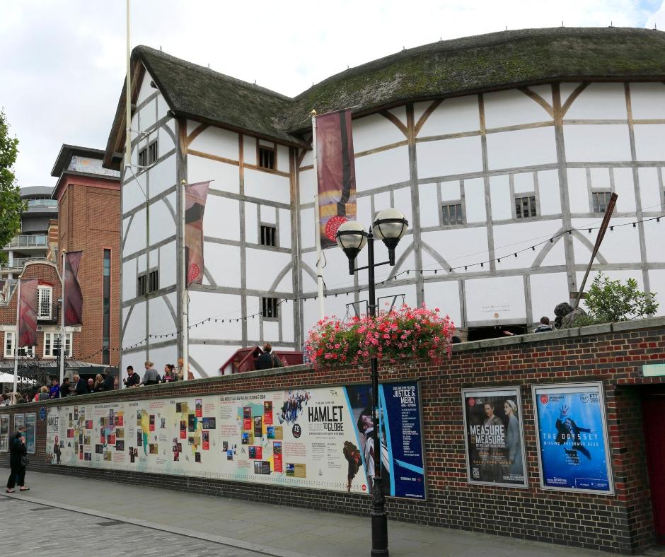 Londres bajo la lluvia – Teatro de Shakespeare – The Globe – Estoy en Londres