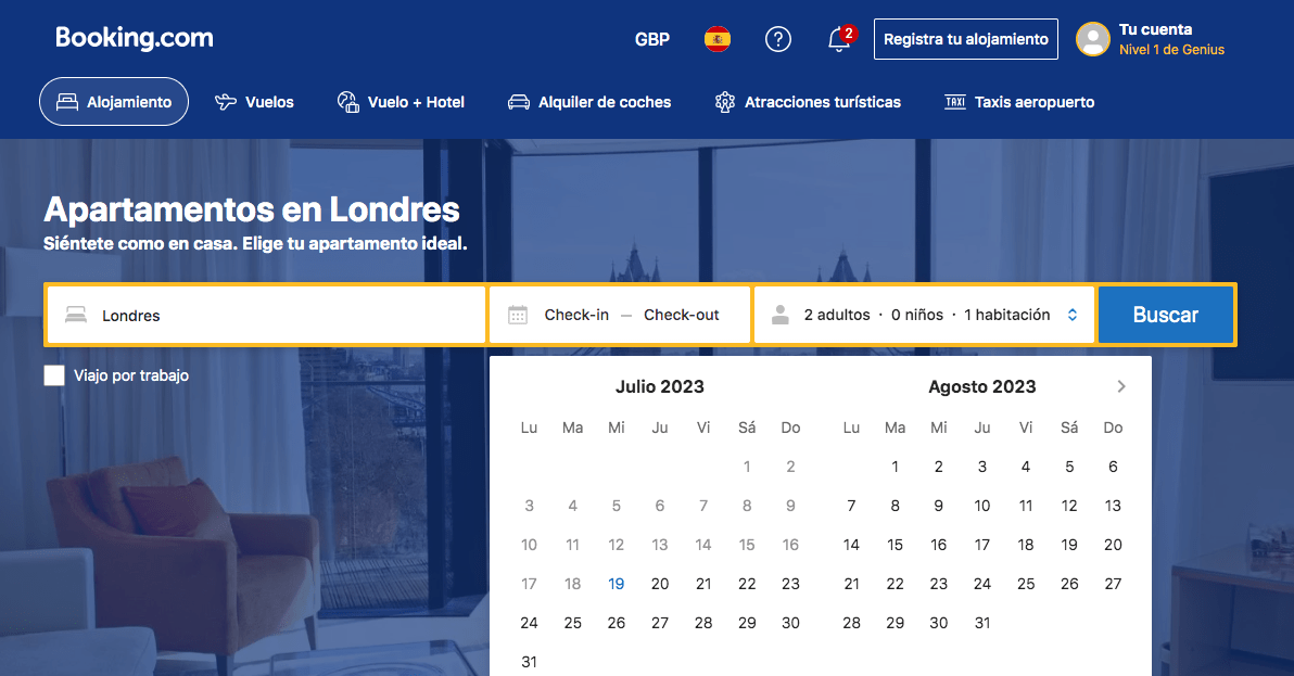Apartamentos para alquilar por cortas estancias en Londres – Estoy en Londres