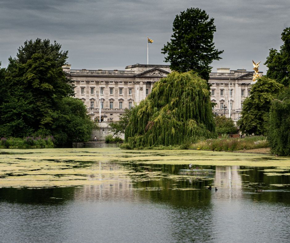 El Jardín del Palacio de Buckingham – Estoy en Londres