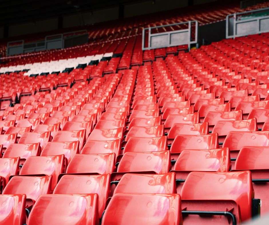 Asientos estadio de fútbol Londres