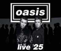 Poster del concierto de Oasis 2025