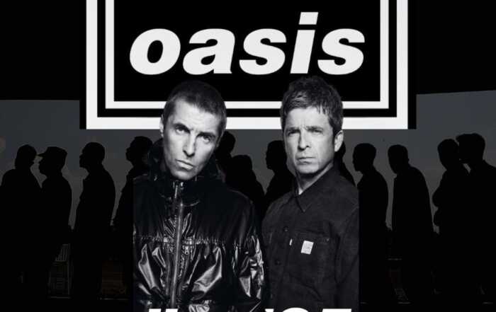 Poster del concierto de Oasis 2025